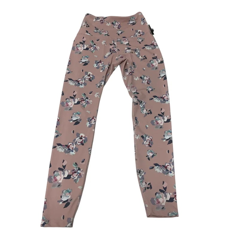 Athletic Leggings By Beyond Yoga In Pink, Size: Xs Classic Women's Tweed