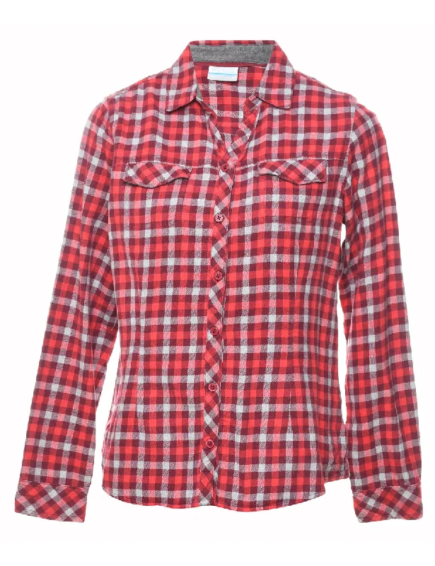 Columbia Checked Shirt - M Classic Women's Tweed