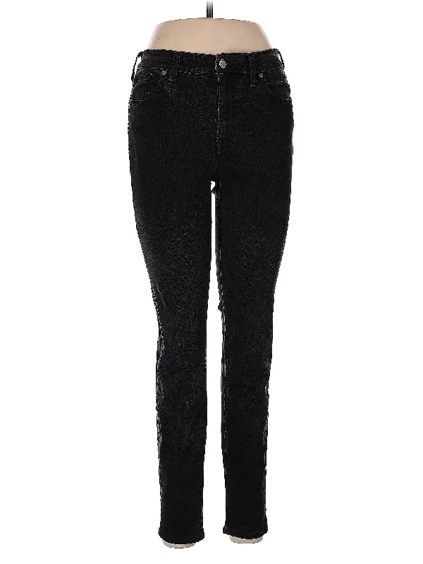 High-Rise Skinny Jeans Youthful Women's Anime - inspired