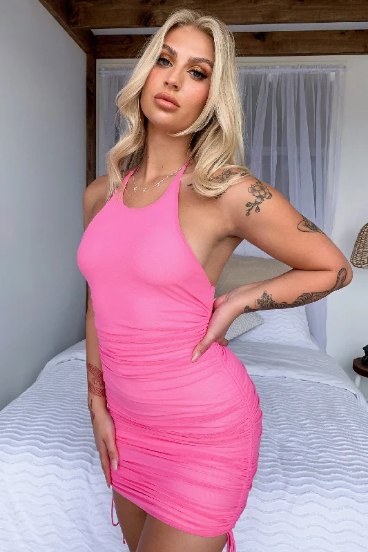 Mariam Dress - Pink Elegant Women's 