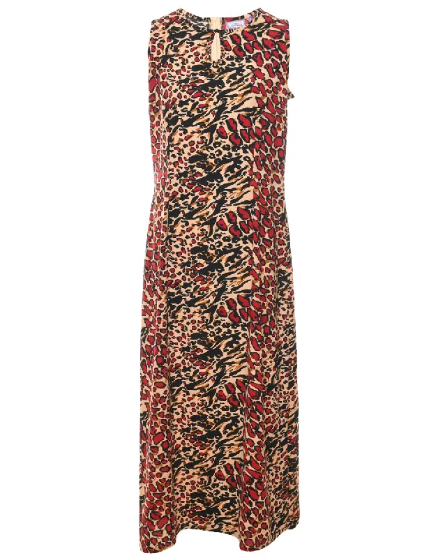 Leopard Print Dress - M Rugged Women's Outdoor 