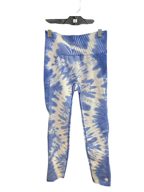 Athletic Leggings By Tory Burch In Blue, Size: S Sharp Women's Italian