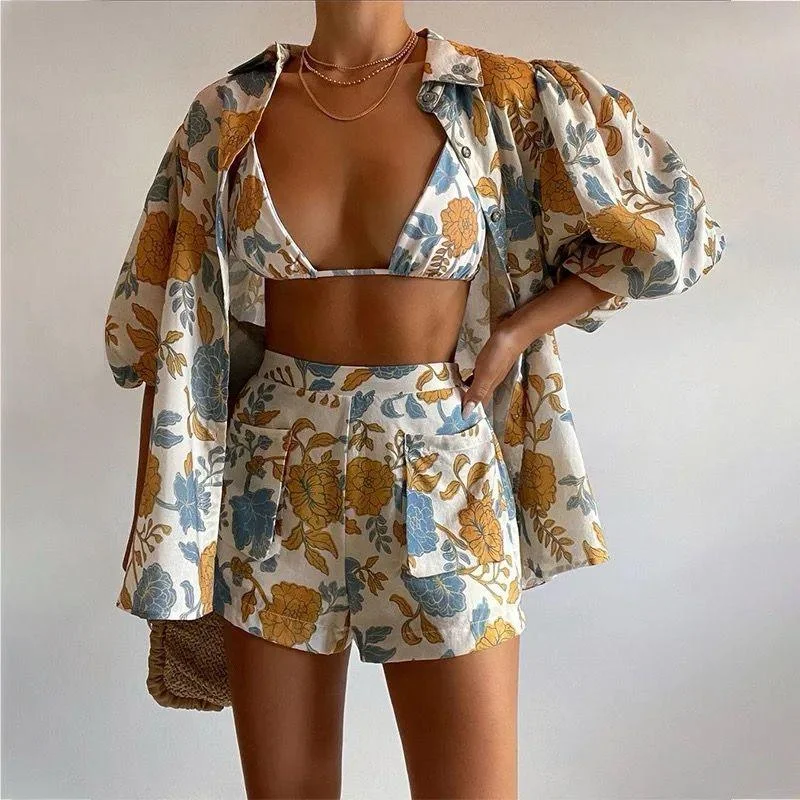 Paloma Coord Set Polished Women's Silk