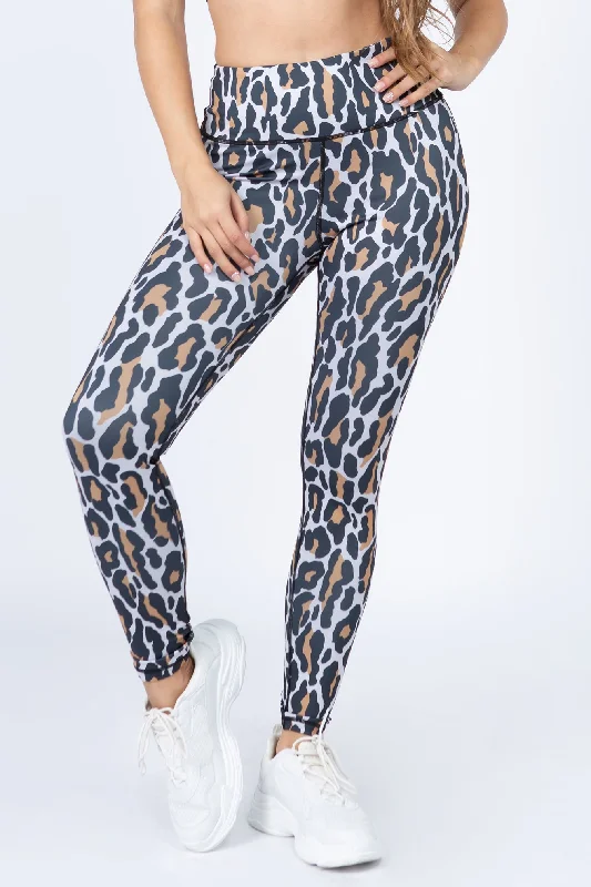 Fierce Feline Workout Leggings Artistic Women's Avant - 