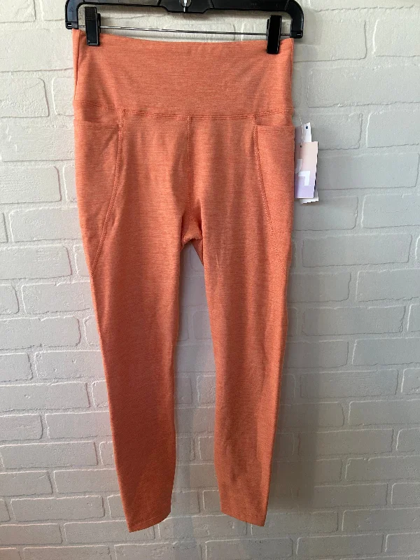 Athletic Leggings By Joy Lab In Orange, Size: 4 Disco