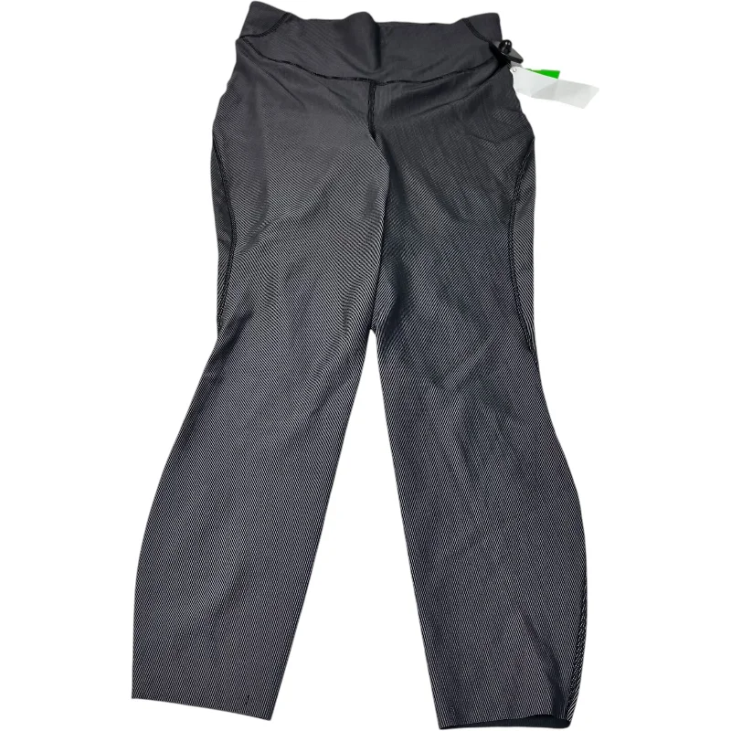 Athletic Leggings By Lululemon In Grey, Size: M French
