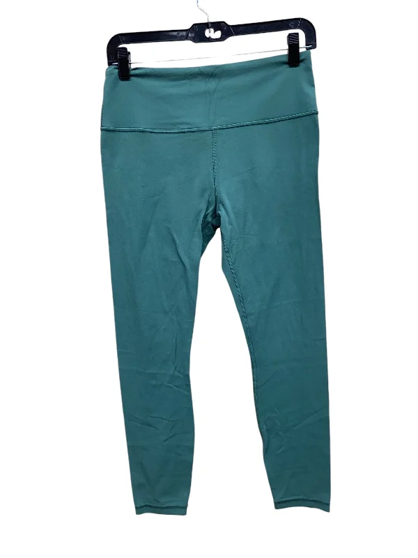 Athletic Leggings By Athleta In Green, Size: M Cool Women's Distressed