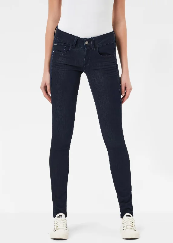 Women's Plain Skinny Jeans,Navy Bold Women's Animal Print