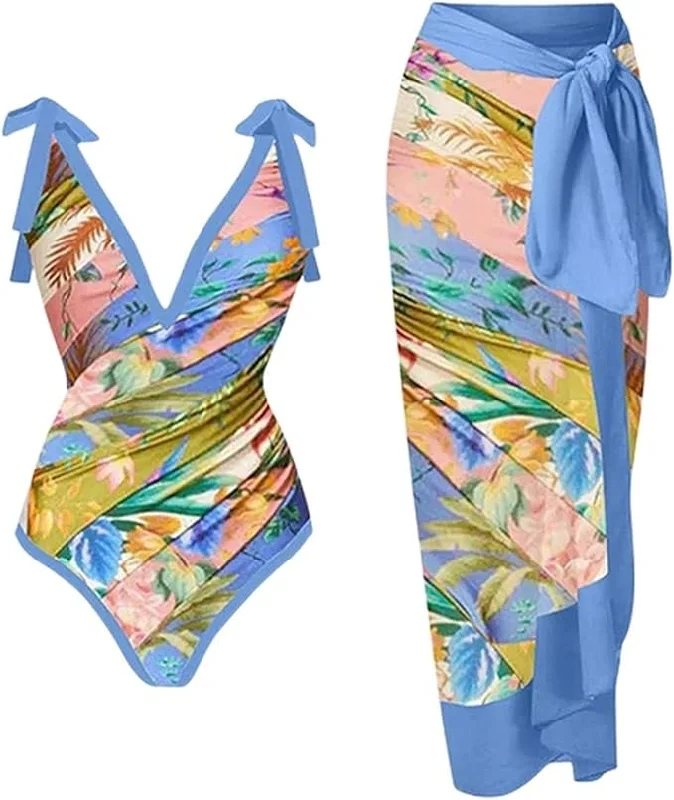Hardy Swimsuit With Sarong Traditional Women's Wool