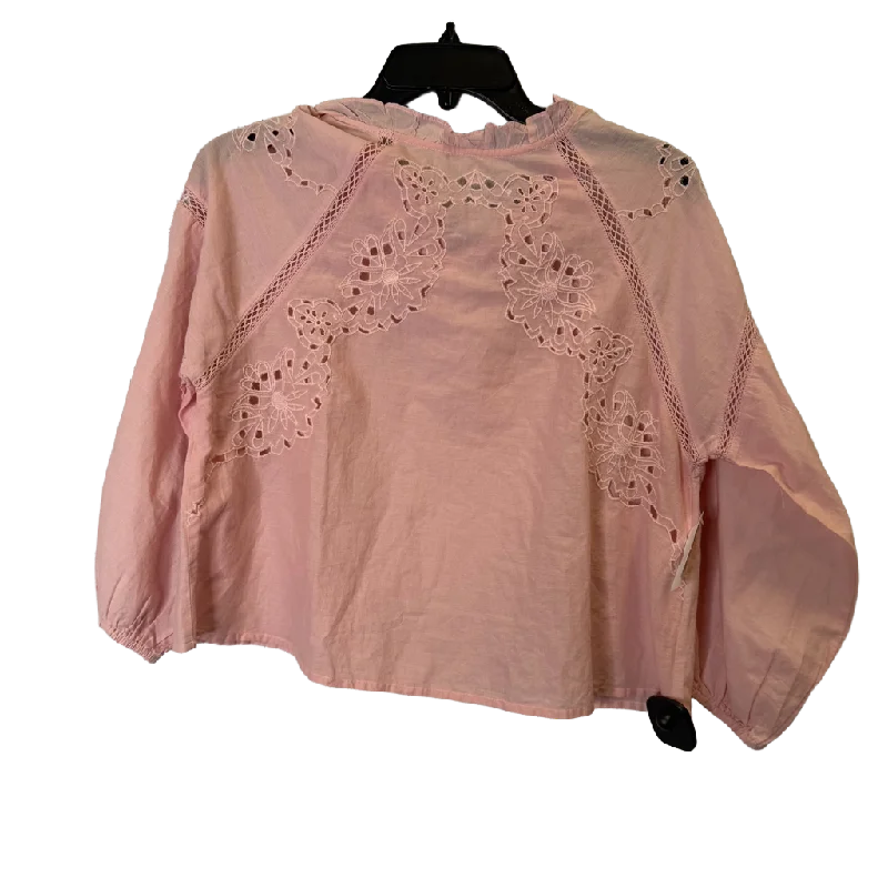 Top Long Sleeve By Zara  Size: Xs Sharp Women's Italian