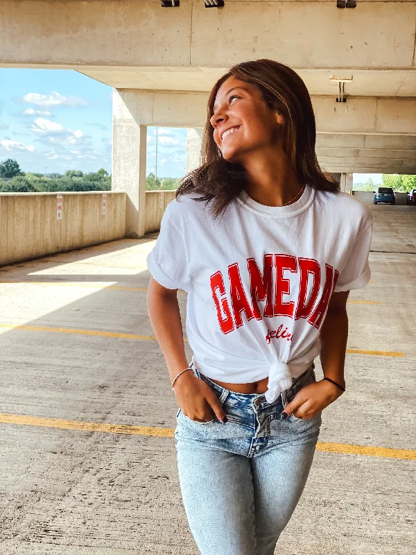 Game Day Feeling Tee Youthful Women's Anime - inspired