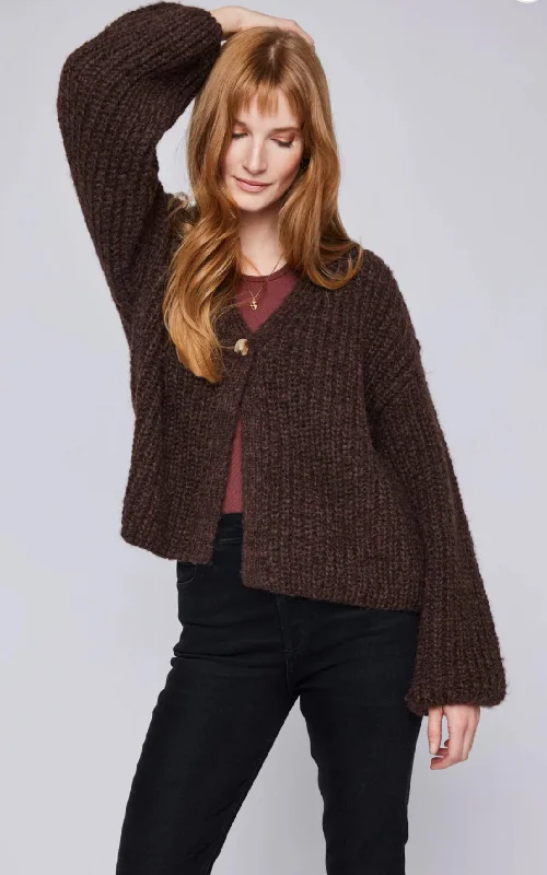 GENTLE FAWN IIENE CARDIGAN Monochromatic All - in - one