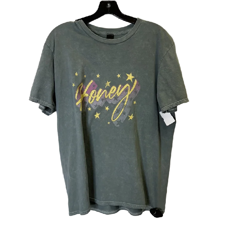 Top Short Sleeve By Sweet Claire  Size: M Earthy Women's Hemp - based
