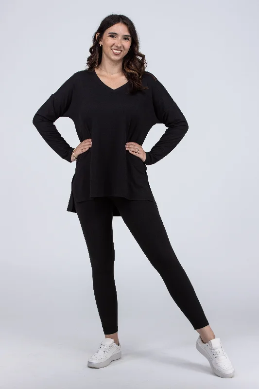 Don't Wanna Get Up Women's Hi-Low Lounge Set * Final Sale* Bold Women's Statement