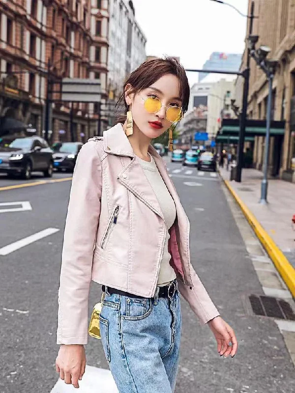 Asymmetrical Moto Jacket Refined Women's 