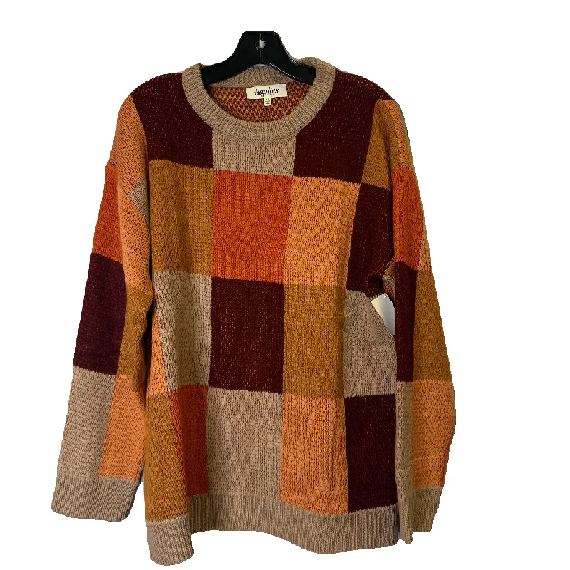 Sweater By Haptics In Orange, Size: M Vacation