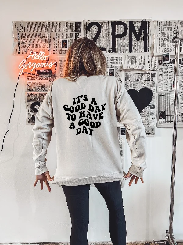 Talk Style to Me Crewneck Sweatshirt Trendy Women's 