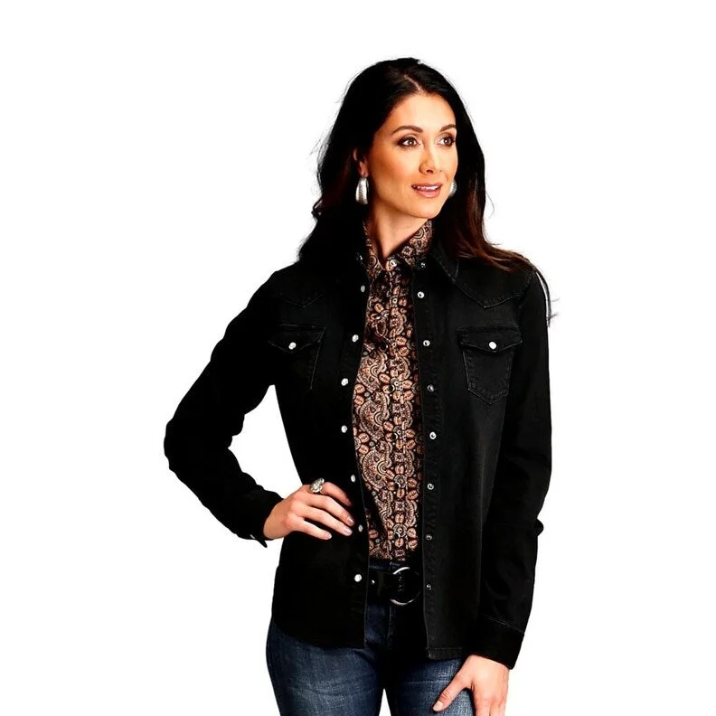 Stetson Western Shirt Womens L/S Prairie Paisley 11-050-0590-6030 BR Cozy Women's Sherpa - lined Stetson Western Shirt Womens L/S Prairie Paisley 11-050-0590-6030 BR Cozy Women's Sherpa - lined