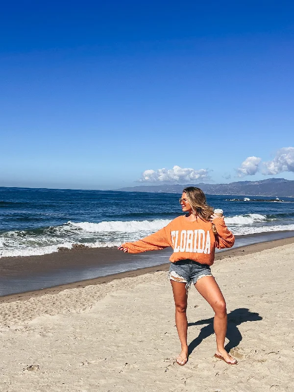 Sunny Days Graphic Pullover Cozy Women's Winter
