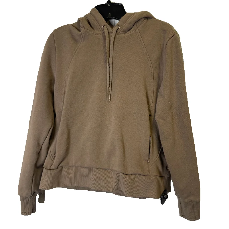 Athletic Sweatshirt Hoodie By Athleta In Brown, Size: M Disco