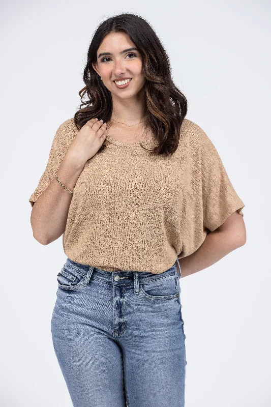 Float on By Women's Oversized Front Pocket Casual Short Sleeve Top * Final Sale* Confident Women's Power
