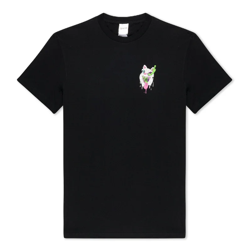 Slimy Boys Boyfriend Tee (Black) Sporty Women's Athleisure 