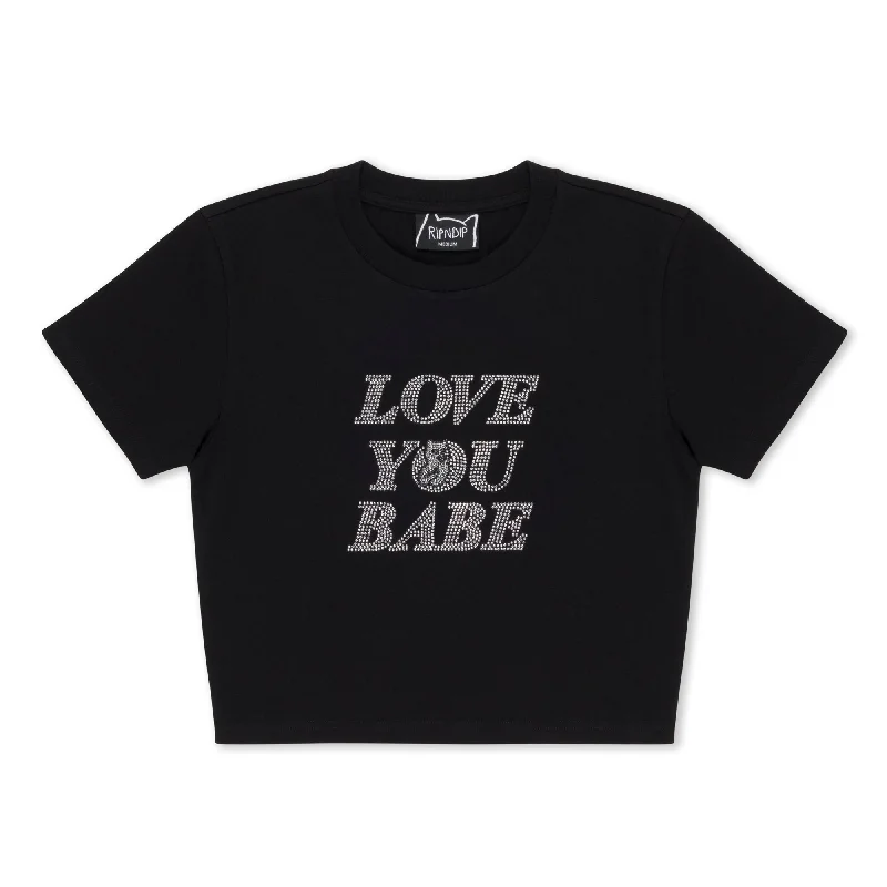 Love You Baby Tee (Black) performance