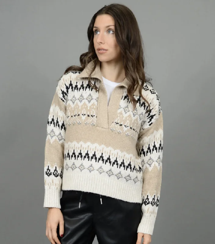 RD STYLE ADWOA LONG SLEEVE POLO NECK PULL OVER Gym