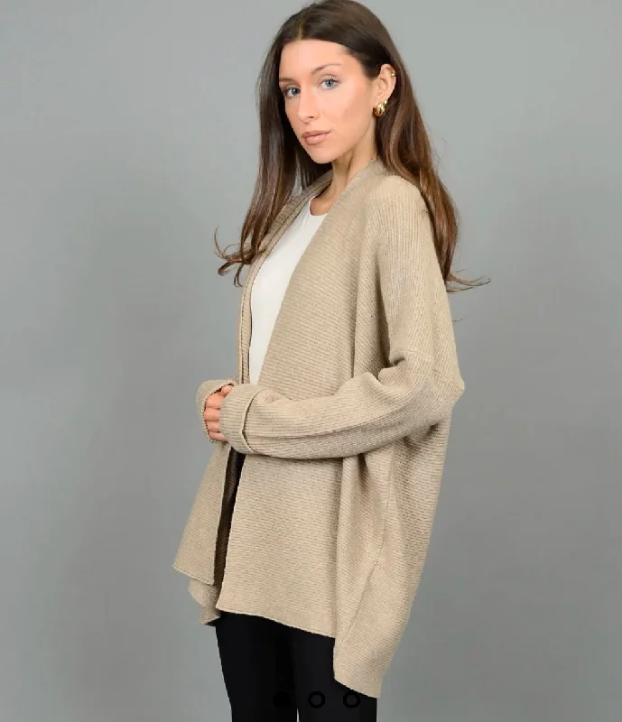 RD STYLE AZIZA LONG DOLMAN SLEEVE SHAWL NECK ROBE Street