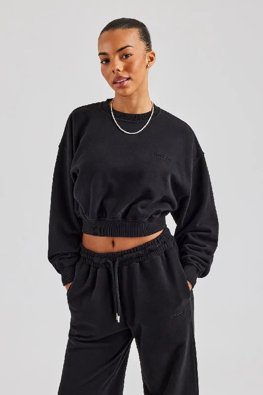 Cernucci Limited Sweatshirt - Black purpose