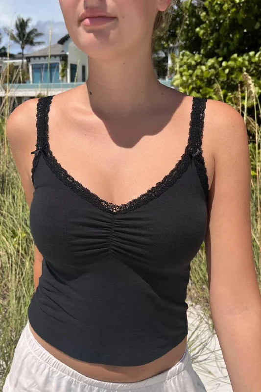 Archie Bow and Lace Tank purpose