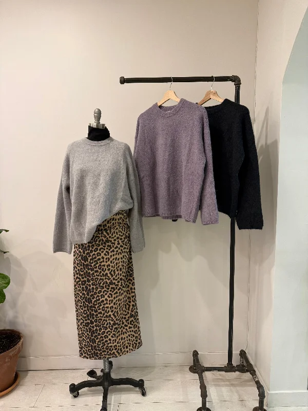 ISSUE Angora sweater Artistic Women's Avant - 