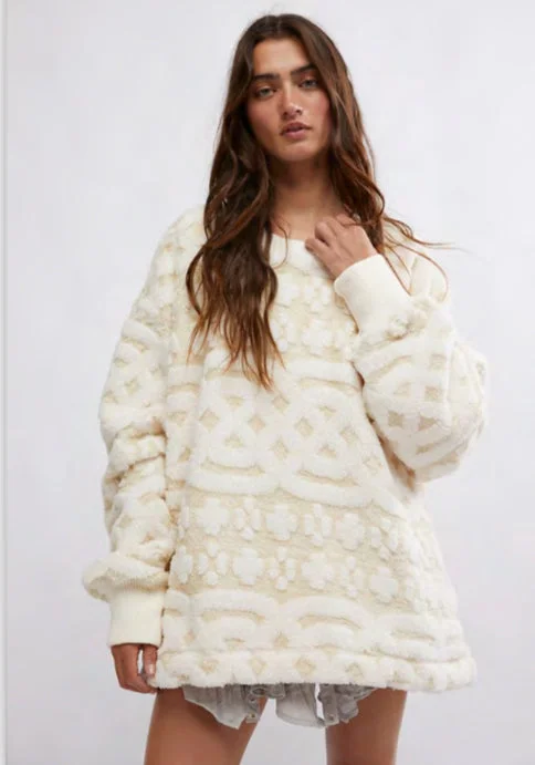 Free people cable knit sweater Business